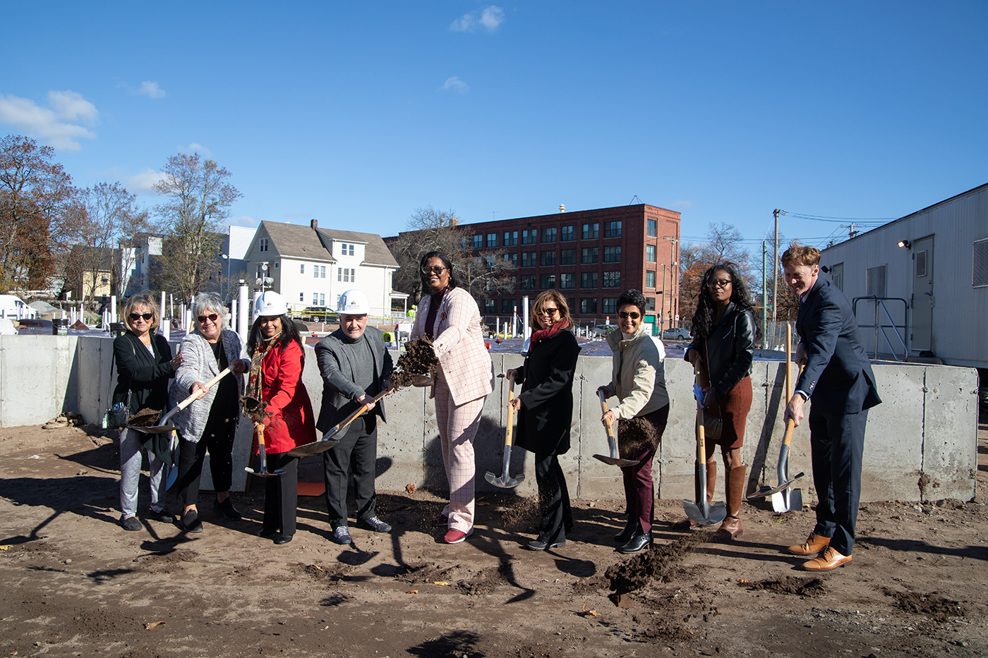 Groundbreaking Ceremony Kicks of Monarch Apartments in New Haven, CT